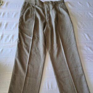 Men's Size 36 X 30 Claiborne Brand  Brown Tweed Slacks